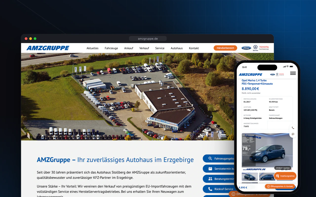 AMZGruppe – Projektansicht