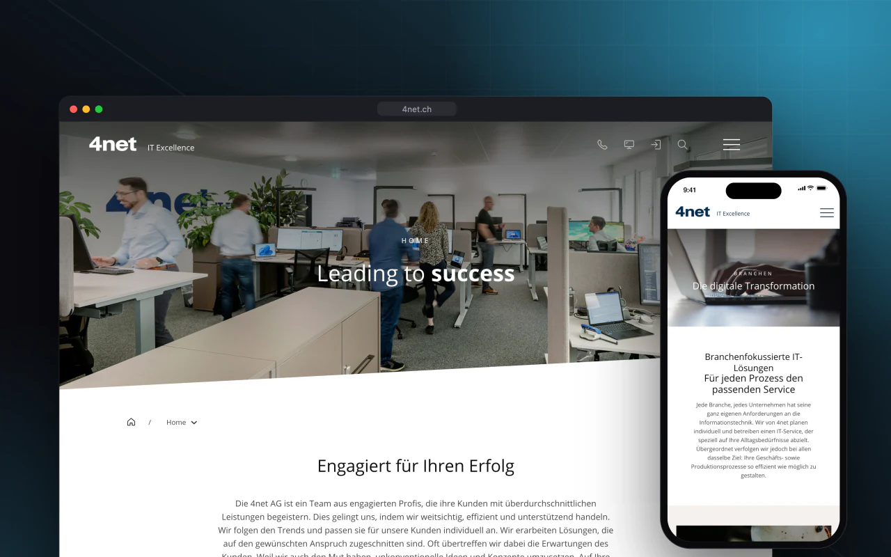 4net AG – Projektansicht