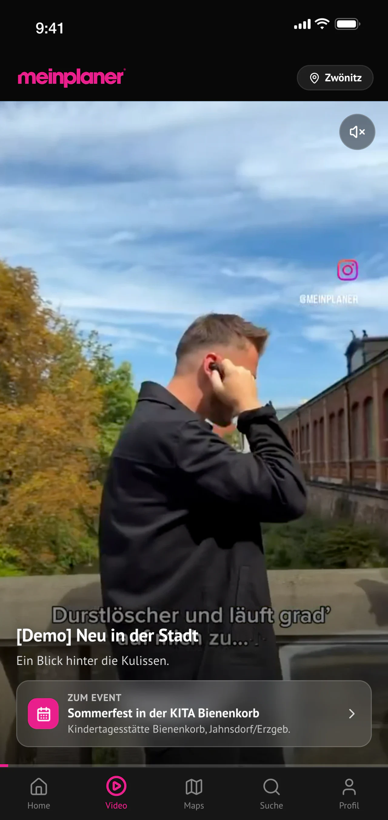 Video & Suche