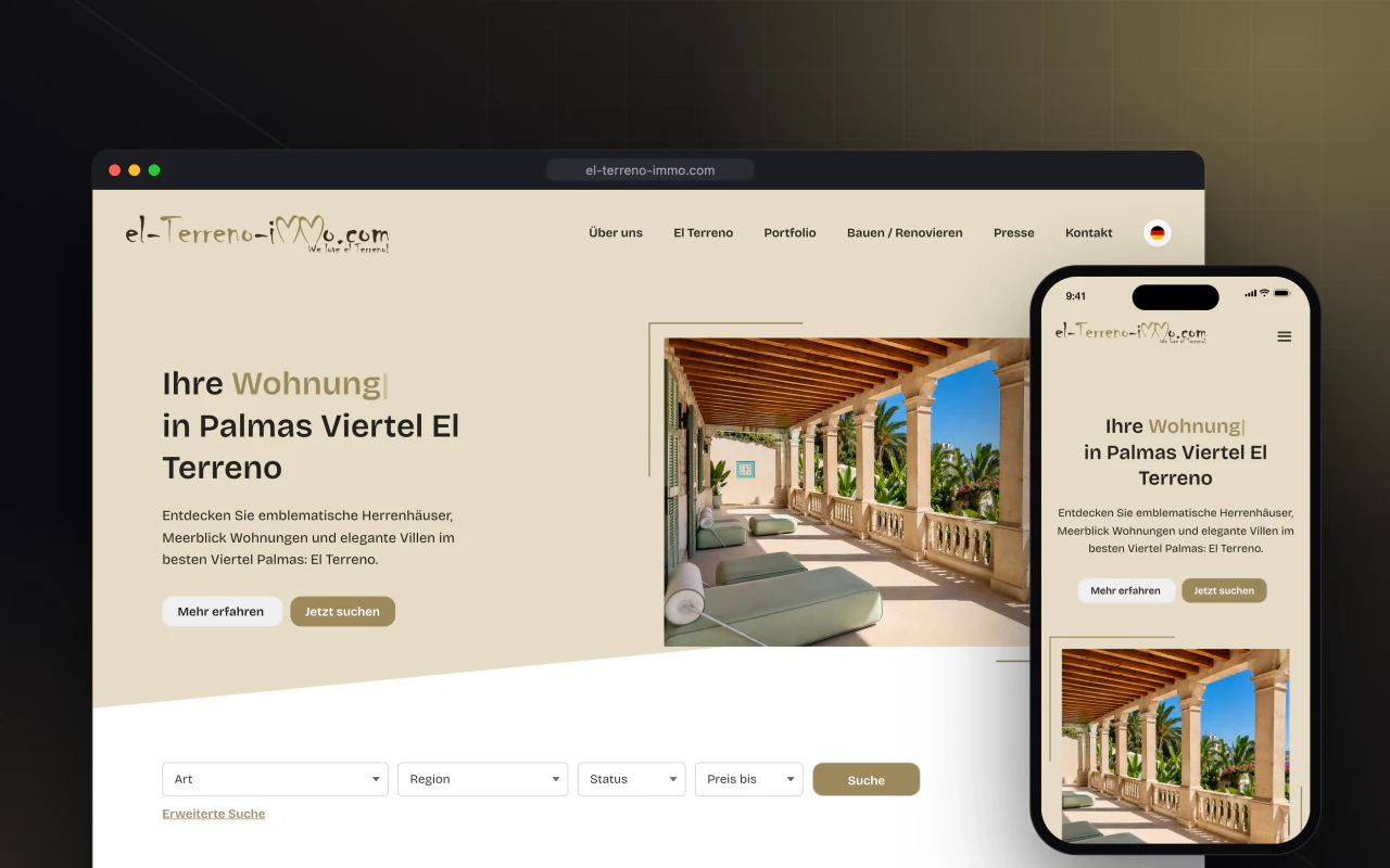 El-Terreno-Immo – Projektansicht